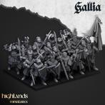 Knights of Gallia on Foot 20x - Highlands Miniatures, Hobby en Vrije tijd, Wargaming, Ophalen of Verzenden, Nieuw, Warhammer, Figuurtje(s)