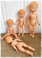 Jaren 50 popje , m ooievaar, nieuw uit oude winkel 14,5 cm, Antiek en Kunst, Ophalen of Verzenden