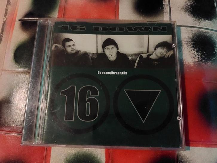 16 Down - Headrush CD, Cd's en Dvd's, Cd's | Rock, Gebruikt, Alternative, Ophalen of Verzenden