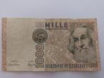 1000 lire biljet, Ophalen of Verzenden, Italië, Los biljet