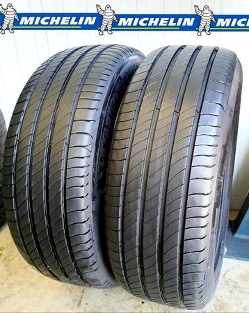 2x 215/55/R17 MICHELIN 7 a 7.5mm €100 P.S GEMONTEERD EN AL  beschikbaar voor biedingen
