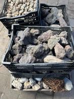 Lavastenen voor tuin of decoratie, Tuin en Terras, Ophalen, Gebruikt, Kei, Lava