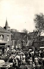 Den Burg, Texel, Markt - B-keus - 1960 gelopen, Ophalen of Verzenden, Voor 1920, Gelopen, Waddeneilanden