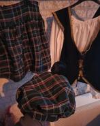 Carnavals Schotse SET -maat L/XL, Verzenden, Zo goed als nieuw, Maat 46/48 (XL) of groter, Carnaval