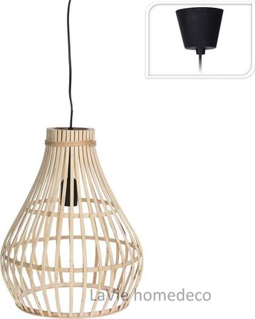 Moderne hanglamp van bamboe beschikbaar voor biedingen