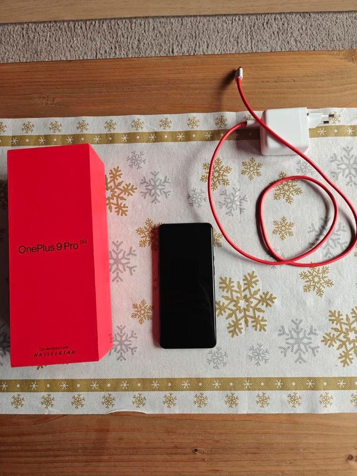 OnePlus 9 Pro 256GB Zwart, Telecommunicatie, Mobiele telefoons | Overige merken, Zo goed als nieuw, Zonder abonnement, Zonder simlock