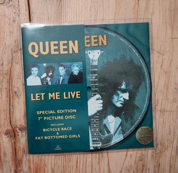 Queen - Let me Live (UK 1996) 7", picture disc beschikbaar voor biedingen
