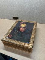 Vintage Rembrandt Tin 'Man met Gouden Helm', Ophalen of Verzenden