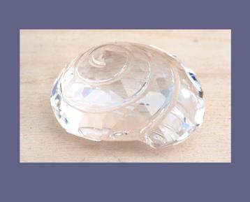 Swarovski Tolhoorn Schelp met doos, omdoos en certificaat beschikbaar voor biedingen
