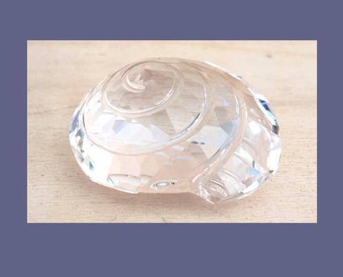Swarovski Tolhoorn Schelp met doos, omdoos en certificaat, Verzamelen, Swarovski, Zo goed als nieuw, Figuurtje, Ophalen of Verzenden