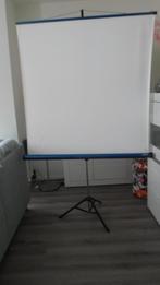 projectiescherm op statief vintage, Ophalen of Verzenden, Handmatig, Gebruikt