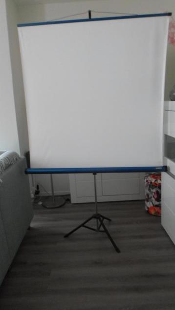 projectiescherm op statief vintage beschikbaar voor biedingen