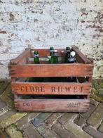 Brocante houten Belgisch ciderkrat/allegonda, Antiek en Kunst, Curiosa en Brocante, Ophalen of Verzenden