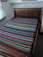 Gebreid overtrek, Huis en Inrichting, Slaapkamer | Complete slaapkamers, Ophalen, Zo goed als nieuw, Eenpersoons