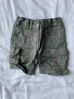 HEMA kargo short groen maat 68, Kinderen en Baby's, Babykleding | Maat 68, Broekje, Verzenden, Zo goed als nieuw, Hema