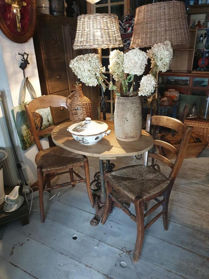 Super leuk set tafeltje & 2 stoeltjes, Antiek en Kunst, Curiosa en Brocante, Ophalen