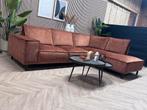 ZGAN Velvet Velours Hoekbank - Terracotta - 300 x 200, Ophalen, -, -, Hoekbank