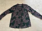 Summum: z.g.a.n. groen-zwart bloes/tuniek maat S, Kleding | Dames, Blouses en Tunieken, Summum Woman, Verzenden, Zo goed als nieuw