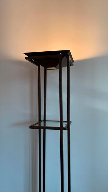 Vintage Relux Milano Vloerlamp met Display plank beschikbaar voor biedingen