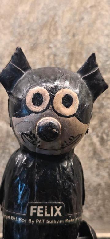 Felix the cat Nifty Tin Toy jaren 20 vorige eeuw.  beschikbaar voor biedingen