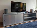 tv meubel metaal lage stellingkast, Ophalen, Gebruikt, Minder dan 100 cm, Metaal
