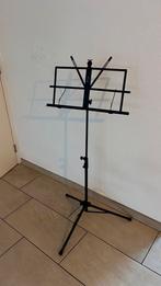 Inklapbaar muziek standaard, Ophalen, Zo goed als nieuw, Muziekstandaard