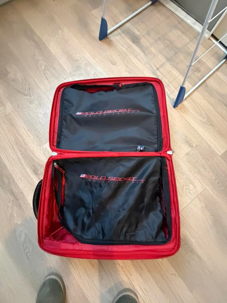 Polo Sport reiskoffer, Sieraden, Tassen en Uiterlijk, Koffers, Wieltjes, Gebruikt, 50 tot 60 cm, Ophalen of Verzenden