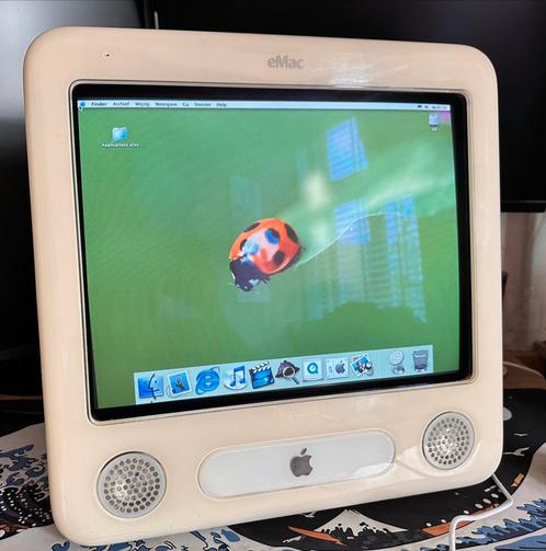 Apple eMac, Computers en Software, Apple Desktops, Gebruikt, Overige modellen, HDD, Minder dan 2 Ghz, Minder dan 4 GB, Ophalen