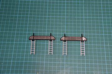 Wsi LTM 1750-9.1 set trappentjes , zwarte rand  beschikbaar voor biedingen