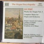 Orgel & orkest - Dupré - Complete muziek orgel en orkest, Cd's en Dvd's, Cd's | Klassiek, Ophalen of Verzenden, Romantiek, Zo goed als nieuw