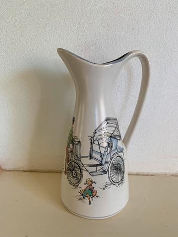 ooi keramiek vintage vaasje van Foreign met jaren 50 . beschikbaar voor biedingen