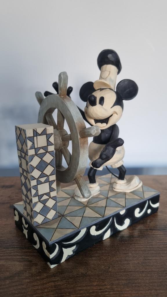 Disney Traditions Steamboat  'Ahoy Mickey', Verzamelen, Beelden en Beeldjes, Zo goed als nieuw, Overige typen, Ophalen of Verzenden