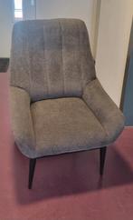 Stoffen Fauteuil D-Grijs, Huis en Inrichting, Fauteuils, Ophalen, 75 tot 100 cm, Zo goed als nieuw, Metaal