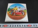 sticker strip motor zijspan suske wiske jerome lambiek *, Ophalen, Zo goed als nieuw, Bedrijf of Vereniging