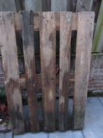 2 houten pallets: gratis: afmetingen 120x80x (13,5 en 16 cm), Doe-het-zelf en Verbouw, Hout en Planken, Ophalen, Gebruikt, Minder dan 25 mm