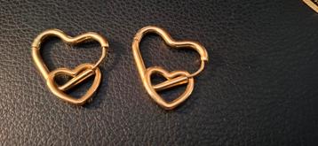 Universe dubbele hart oorbellen van My Jewellery beschikbaar voor biedingen