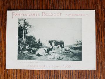 Parfumerie Boldoot, Amsterdam, visitekaartje, ca.1900
