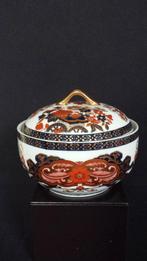 Japans Schaaltje met Deksel ~ Gold KABUKI porselein 10x12 cm, Ophalen of Verzenden