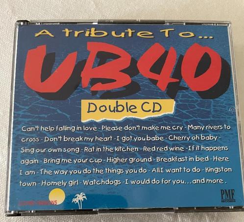 CD UB 40 A Tribute To 1994 dubbel cd, Cd's en Dvd's, Cd's | Pop, Zo goed als nieuw, 1980 tot 2000, Boxset, Ophalen of Verzenden