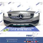 W176 AMG PETRONAS EDITION VOORBUMPER Mercedes A Klasse GRIJS, Gebruikt, Voor, Mercedes-Benz, Ophalen of Verzenden