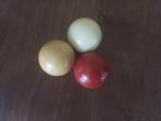 Set biljartballen, Sport en Fitness, Biljarten en Poolen, Ophalen of Verzenden, Gebruikt, Keu of Ballen