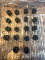 18 lego Wheels Hard Plastic Small (22mm D. x 24mm), Ophalen of Verzenden