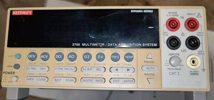 Keithley 2700 Multimeter met 7700 Multiplexer, Doe-het-zelf en Verbouw, Meetapparatuur, Multimeter, Ophalen