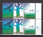 Nederland NVPH nr. 1043-1045 Postfris in blok van zes, Verzenden, Na 1940, Postfris
