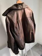 Leder jack mt 52 v GIANNI MARIOLANO - gaaf, Kleding | Heren, Jassen | Winter, Ophalen of Verzenden, Zo goed als nieuw, Maat 52/54 (L)