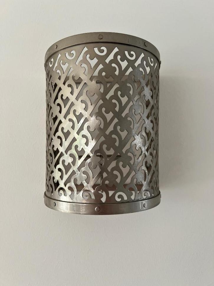 lantaarns ( wand) marokkaans voor kaarsen. set van 3 stuks, Huis en Inrichting, Woonaccessoires | Kandelaars en Kaarsen, Zo goed als nieuw