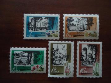 Flora kuuroord Rusland 1967, mi. 3424-28 postfris beschikbaar voor biedingen
