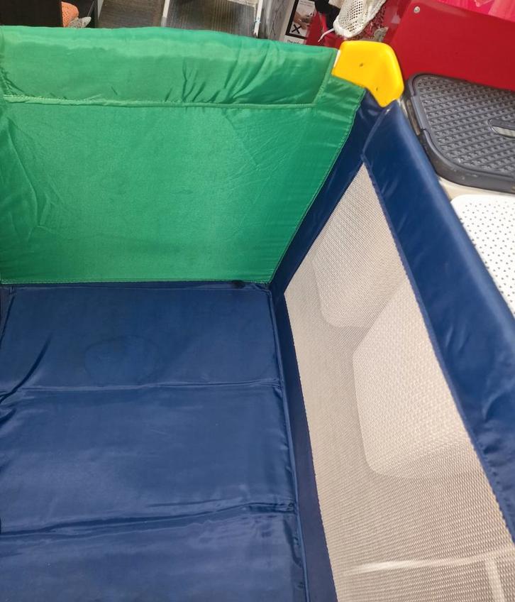 Hauck Campingbedje - Ideaal voor op reis!, Kinderen en Baby's, Boxen, Gebruikt, Rechthoekig, Ophalen