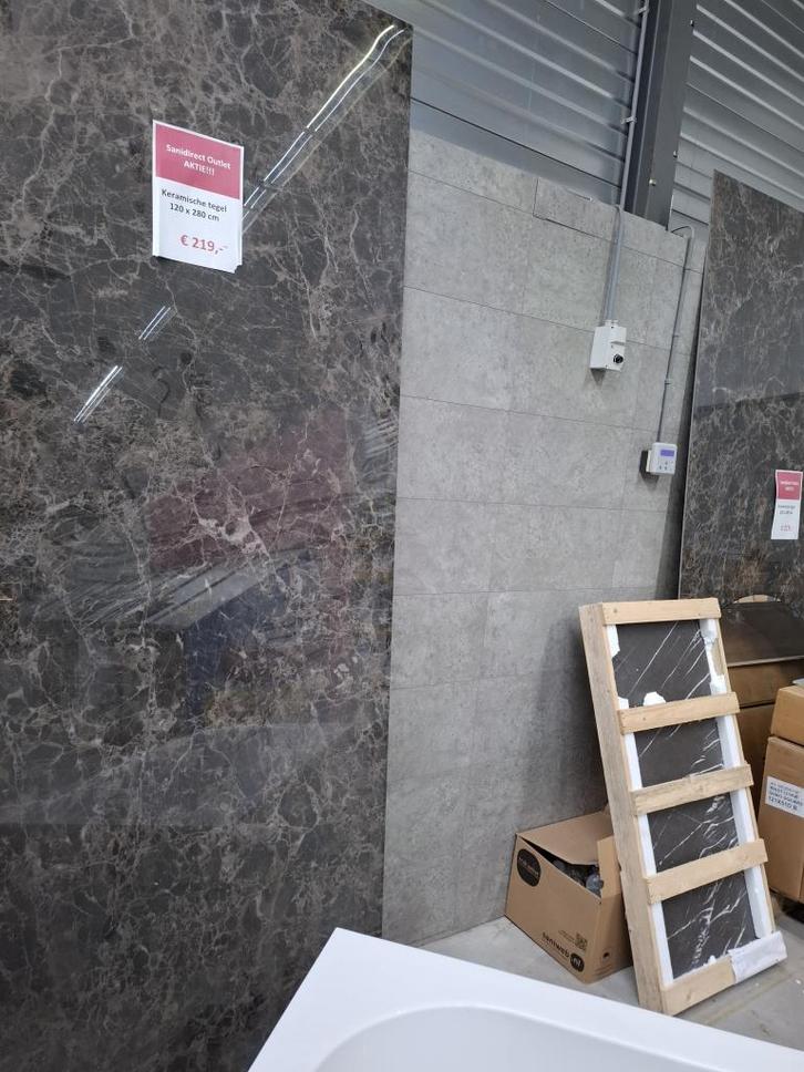 Keramische wandtegel, Doe-het-zelf en Verbouw, Tegels, Nieuw, Ophalen