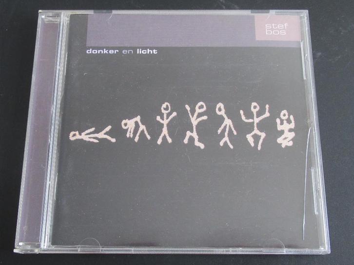 CD Stef Bos - Donker en Licht, Cd's en Dvd's, Cd's | Nederlandstalig, Gebruikt, Pop, Verzenden